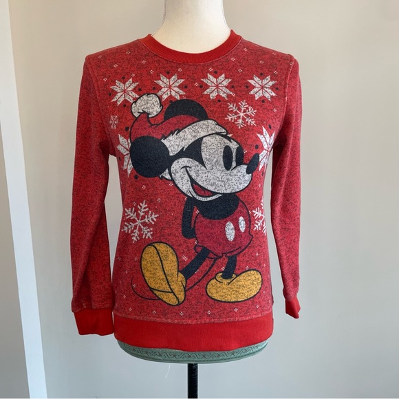 Disney Sweaters Disney Mickey Mouse Christmas Sweater Poshmark
